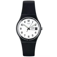 Swatch Black Rubber Strap Once Again Watch GB743-S26