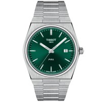Tissot Mens PRX Green Watch T137.410.11.091.00